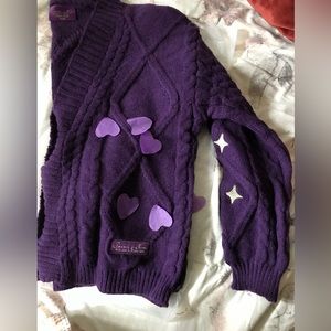 Taylor Swift speak now cardigan xs/sm NEW